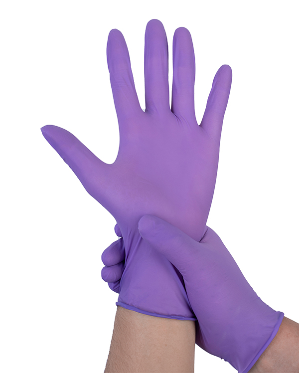 Powder Free Nitrile Examination Gloves For Chemotherapy Use