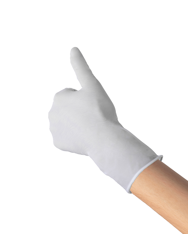 Nitrile protective gloves for food