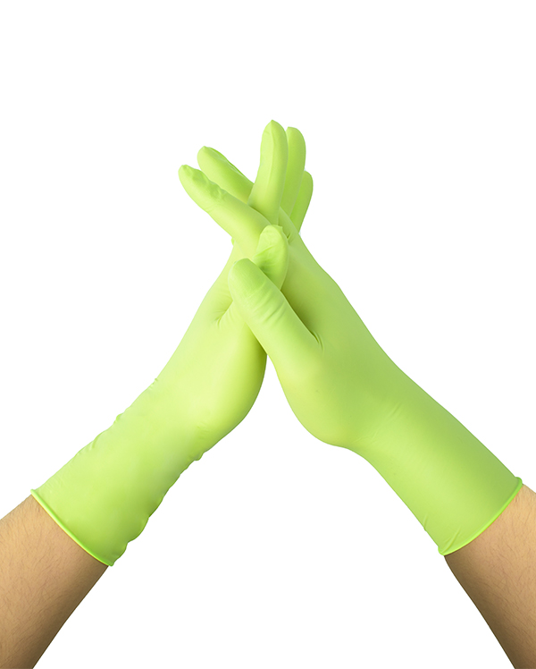 Aloe vera coating nitrile protective gloves