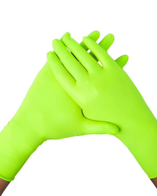 Aloe vera coating nitrile protective gloves